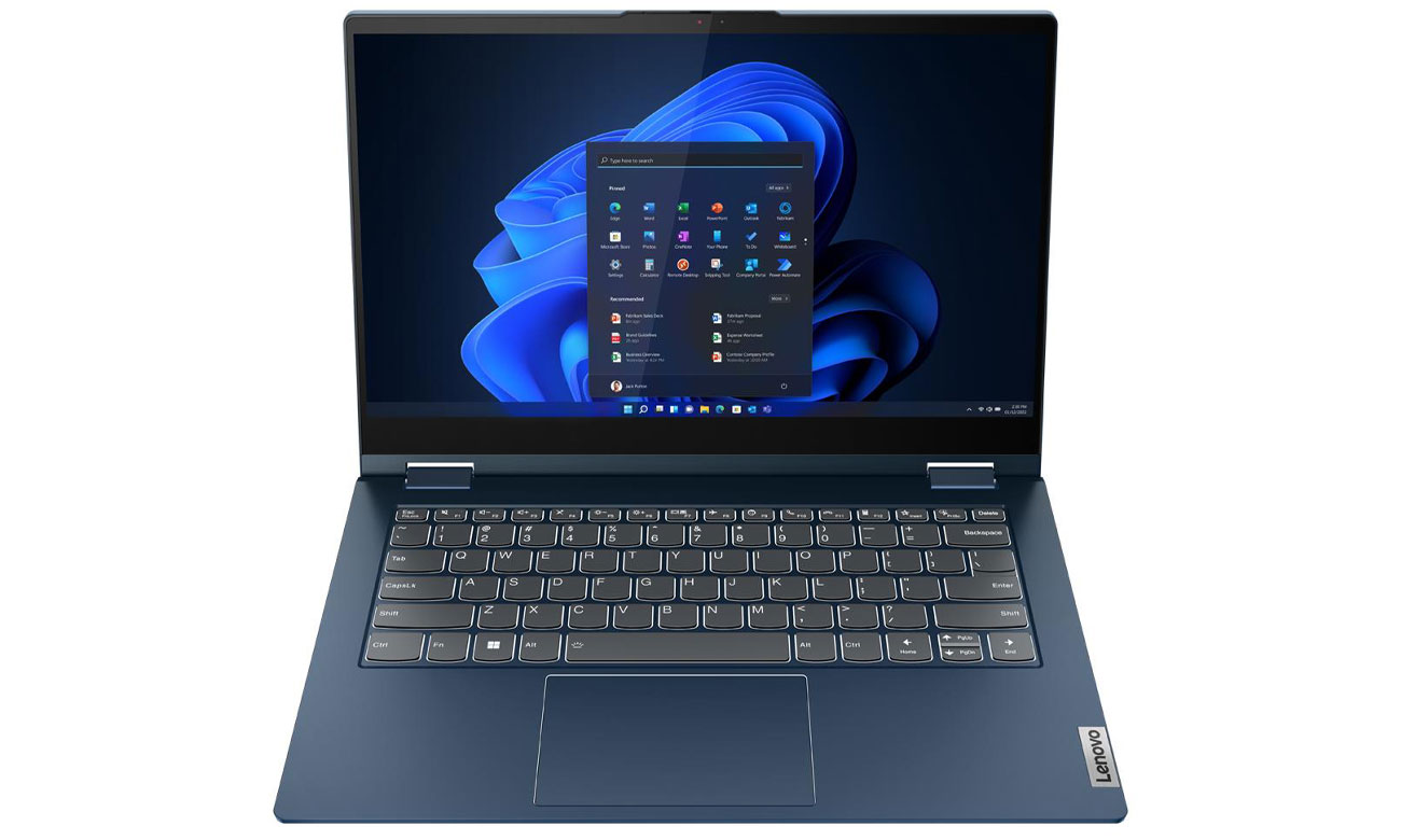 Передняя панель Lenovo ThinkBook 14s Yoga