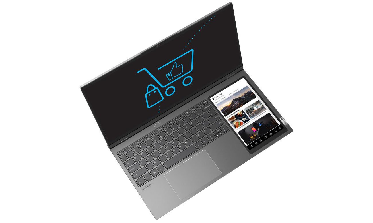 Зовнiшнiй вигляд Lenovo ThinkBook Plus