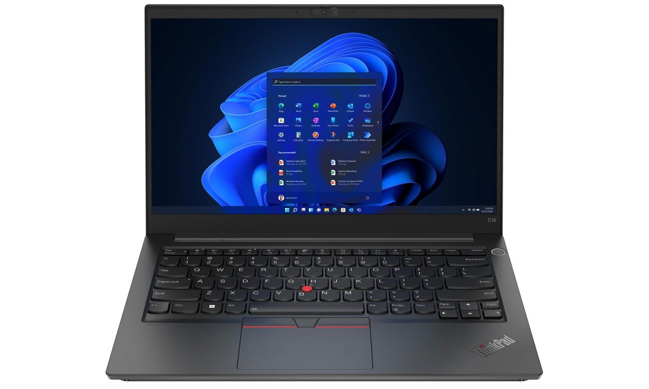 Экран и клавиатура Lenovo ThinkPad E14