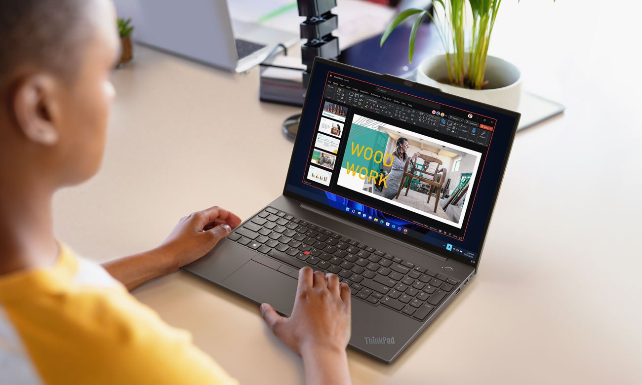 Экран и клавиатура Lenovo ThinkPad E16