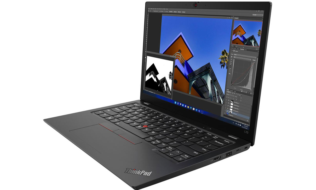 Бiчнi порти Lenovo ThinkPad L13