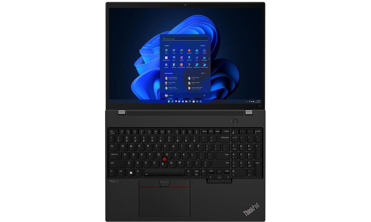 Клавiатура та екран Lenovo ThinkPad T16