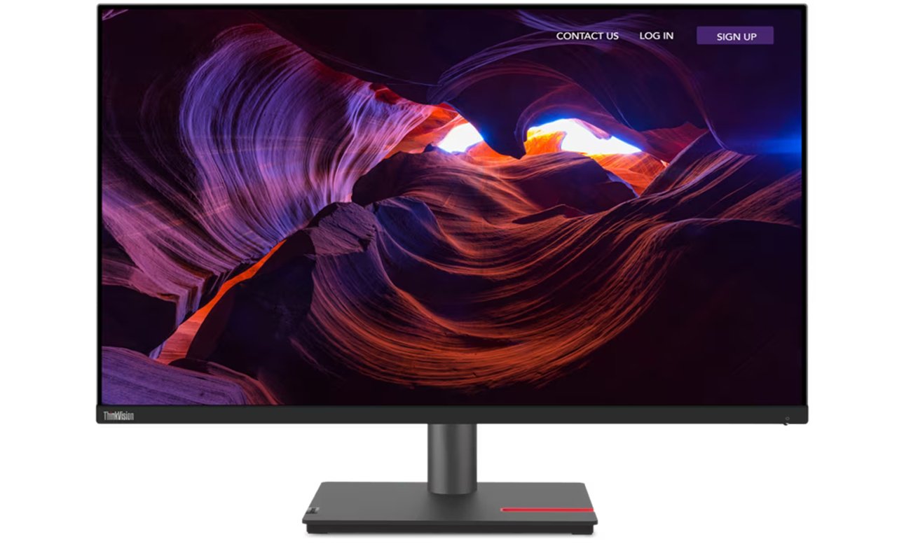 Вигляд спереду Lenovo ThinkVision P32p-30