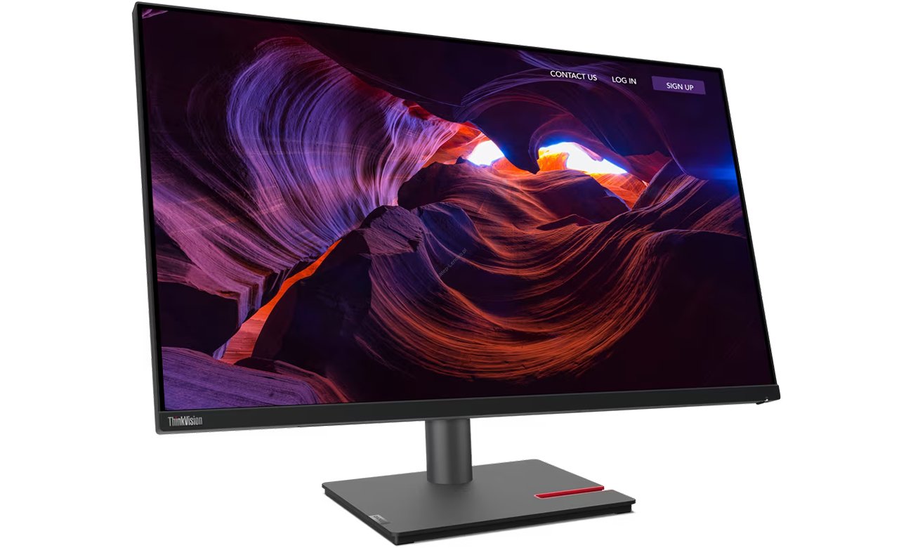 Передний угол обзора Lenovo ThinkVision P32p-30