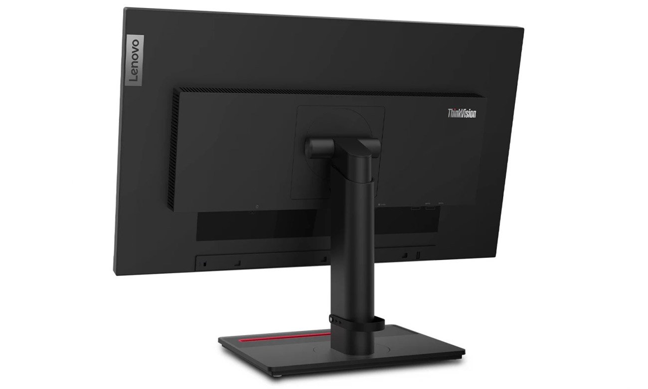 Lenovo ThinkVision T24h-20 угловой вид сзади