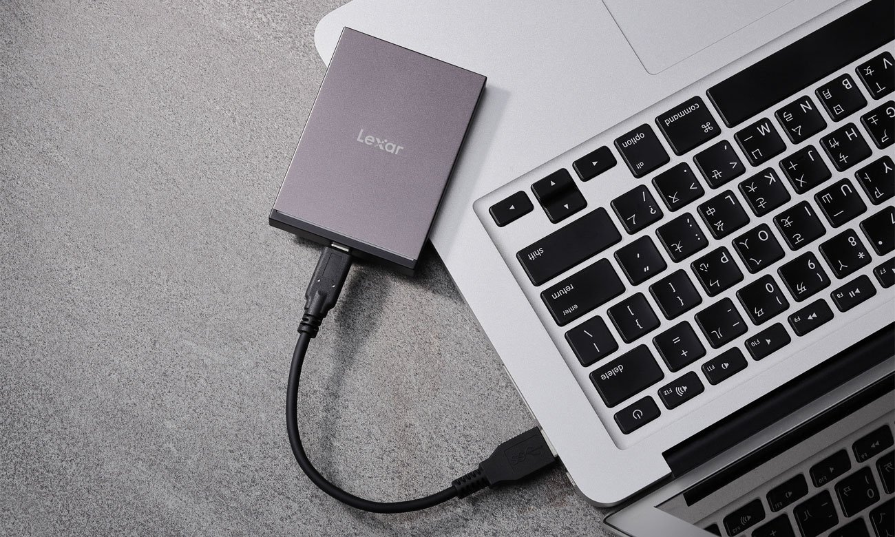 Підключення Lexar SL210 USB-C