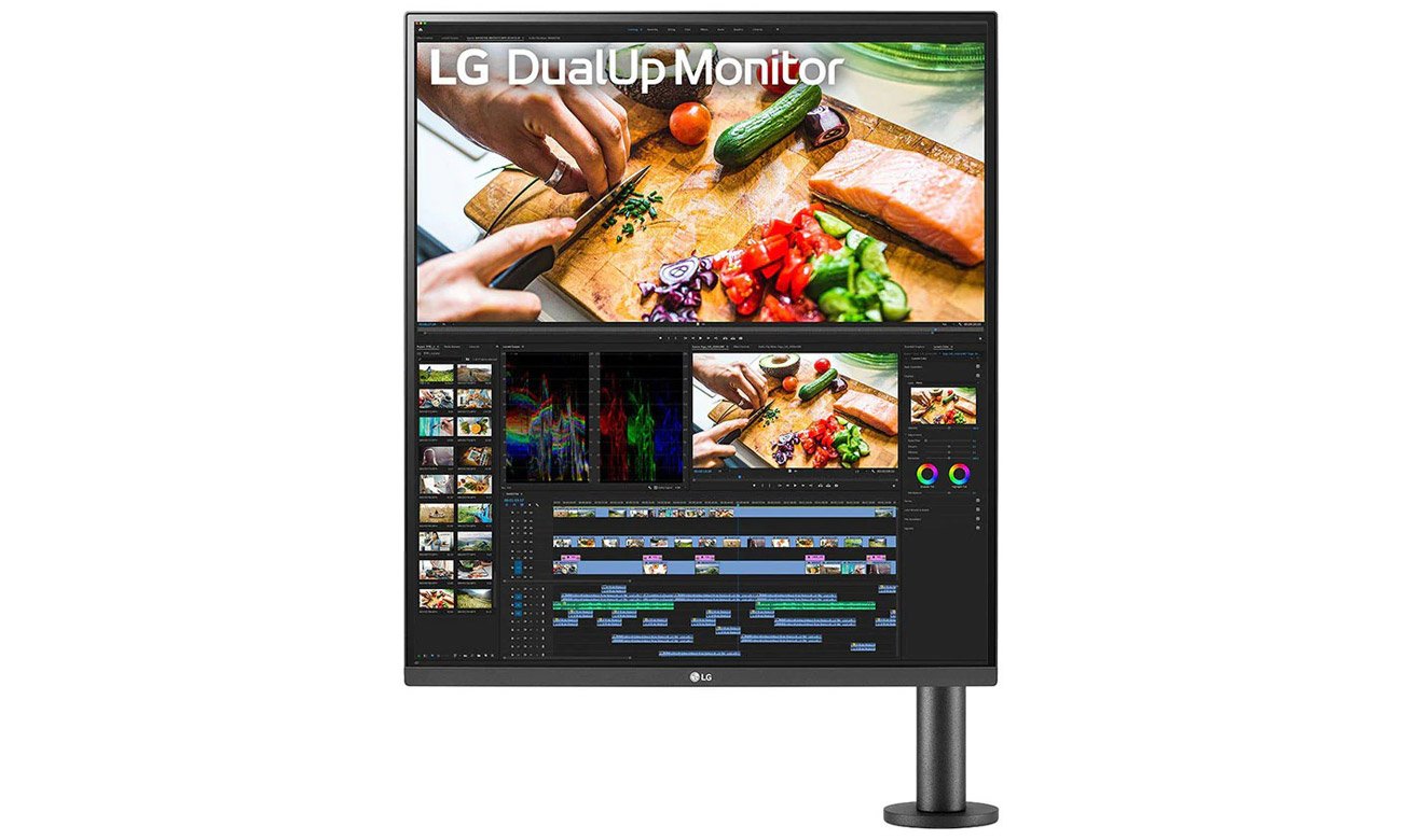 Монітор для дому та офісу LG 28MQ780 DualUp Ergo