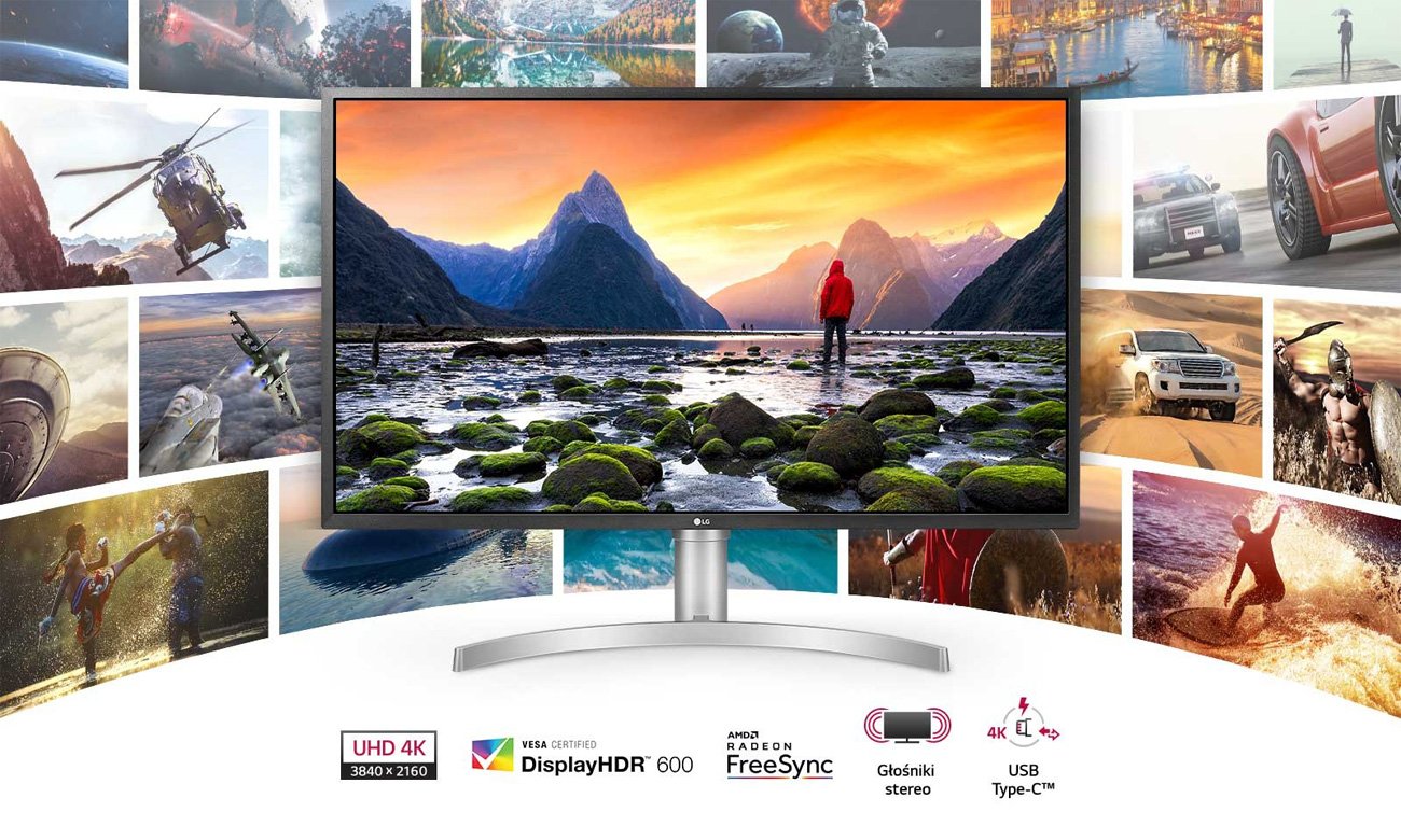 Игровой монитор LG 32UL750-W 4K HDR