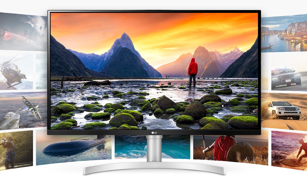 Монітор для дому та офісу LG 32UN650-W