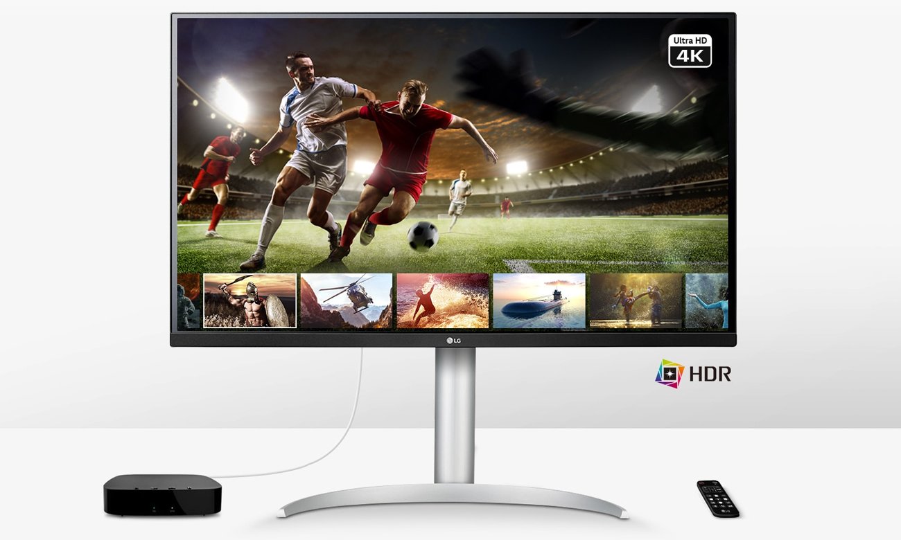 LG 32UP55NP-W роздільна здатність 4K