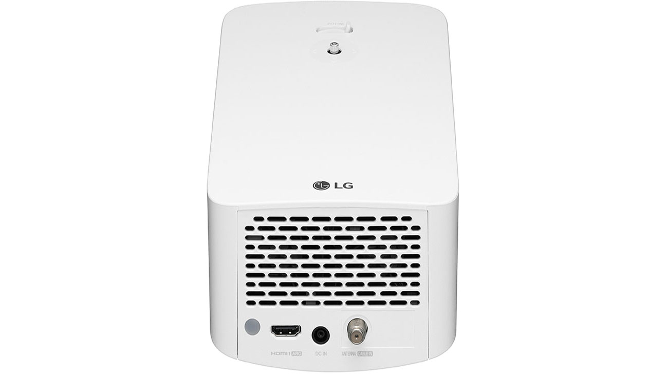 LG HF60LSR - вид сзади