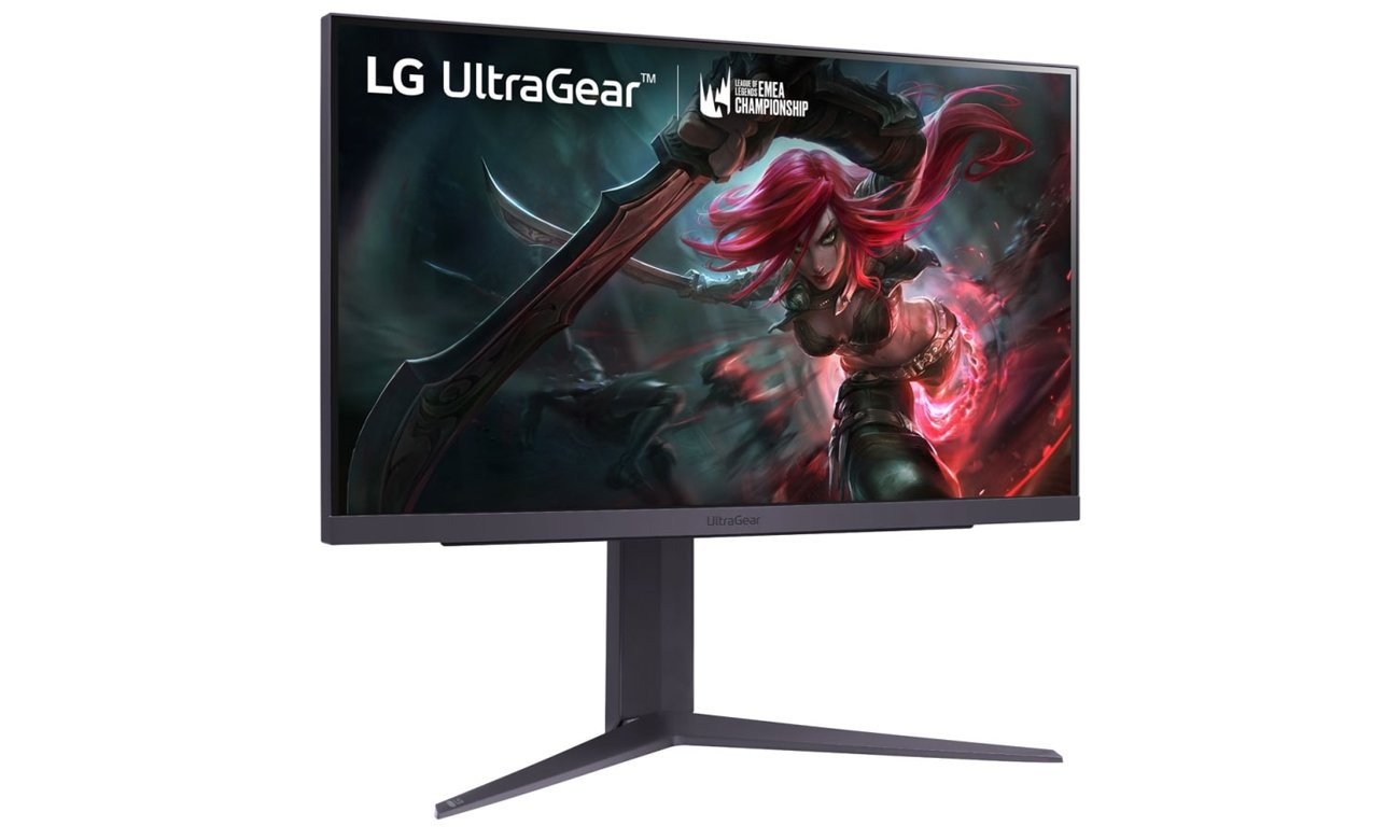 LG UltraGear 25GR75FG-B передній кут огляду