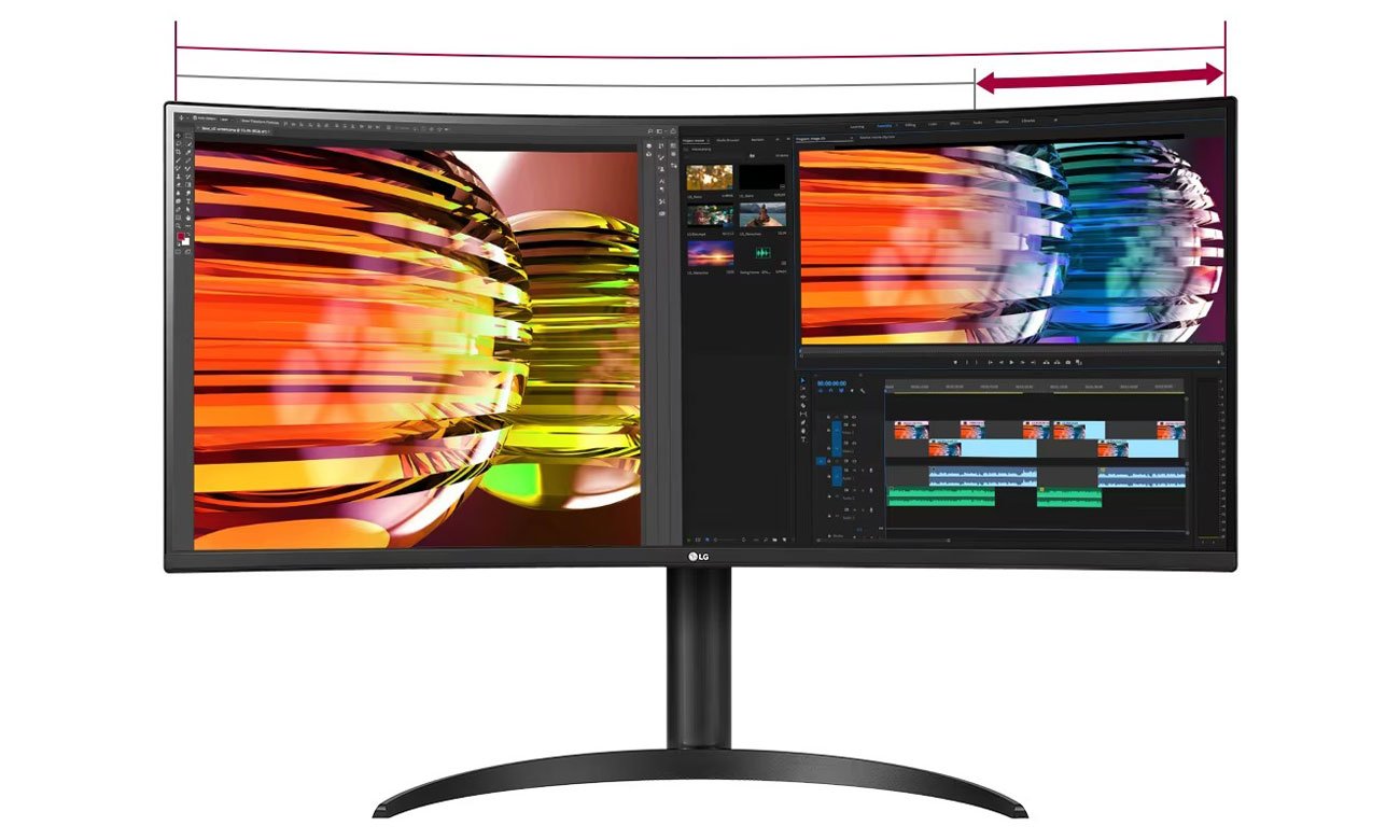 Широкий экран LG Ultrawide 34WP65CP-B