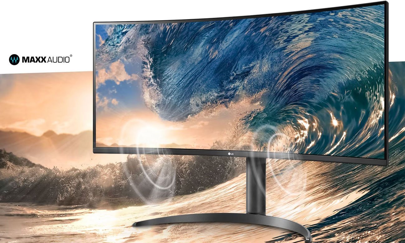 Встроенные колонки LG Ultrawide 34WP65CP-B