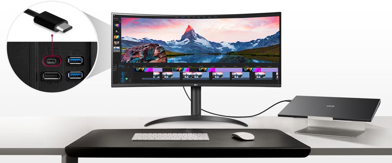 LG Ultrawide 34WP75CP-B USB-C