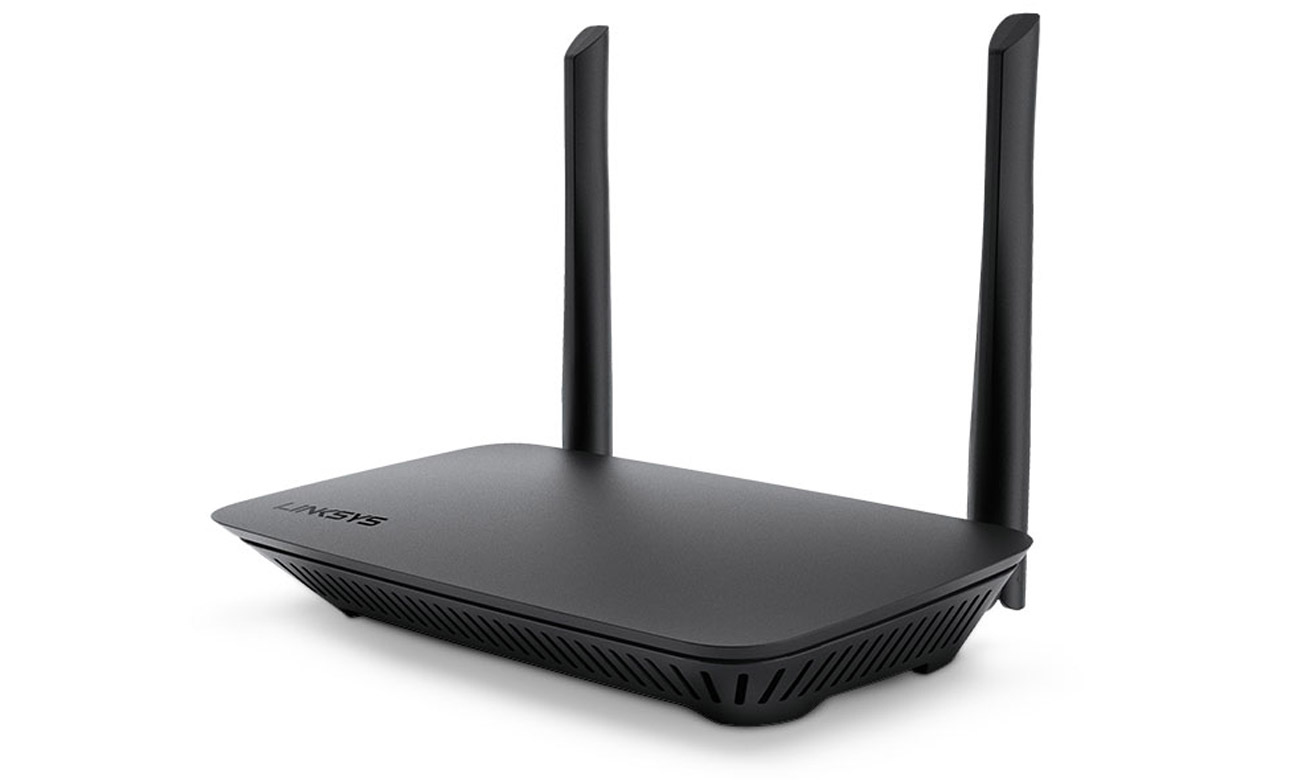 Linksys E2500V4 DualBand, вид сверху, справа