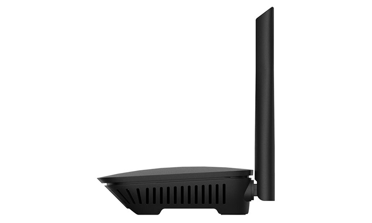 Linksys E2500V4 DualBand, вид сбоку