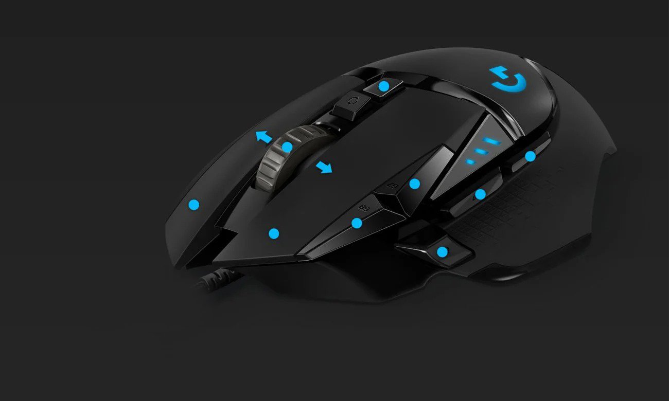 Програмовані кнопки Logitech G502