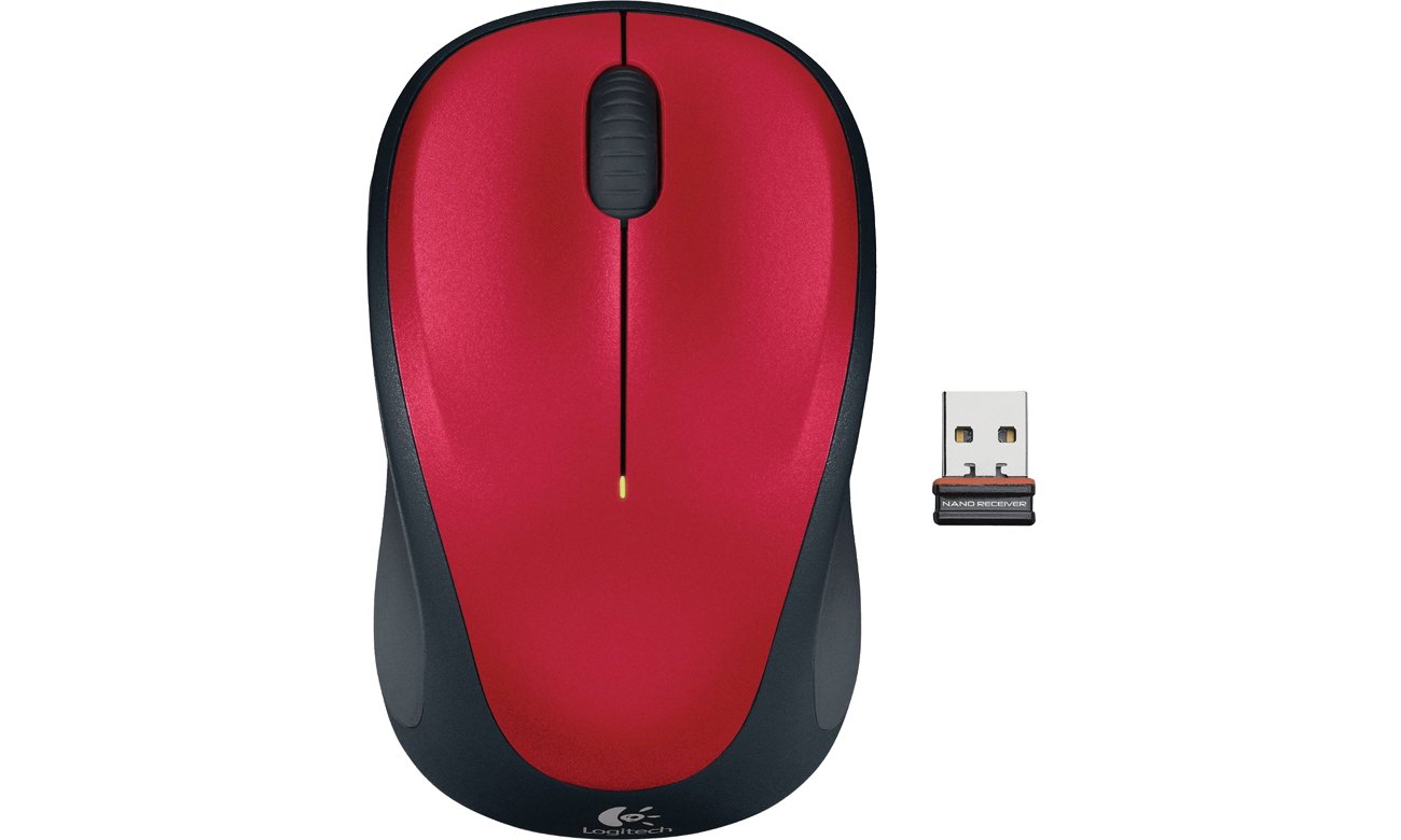 Logitech M235 червоний