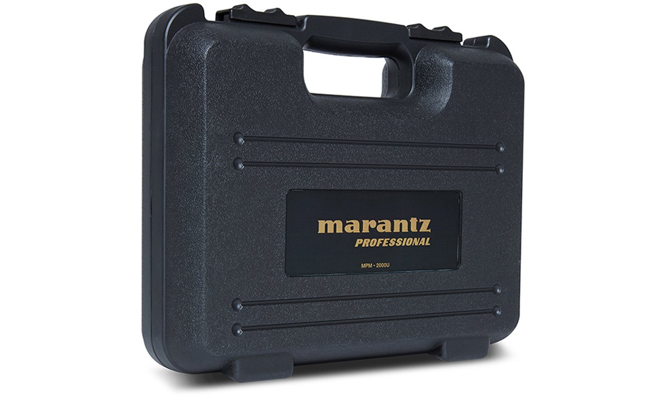 Микрофон конденсаторный USB Marantz MPM2000U - Чехол для транспортировки