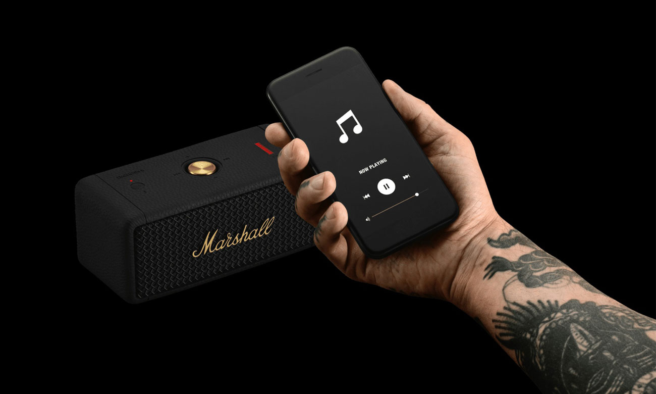 Підключення колонки Marshall Emberton II до смартфону