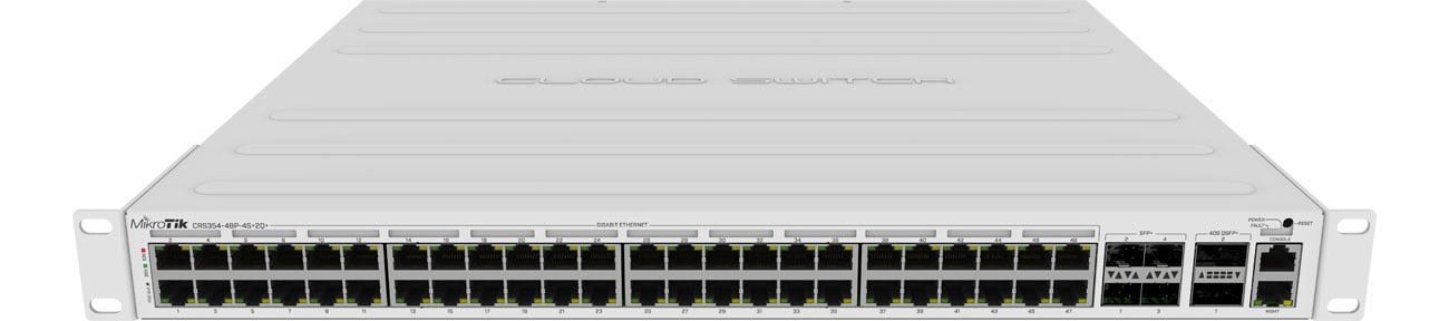 Порти MikroTik CRS354-48P-4S+2Q+RM