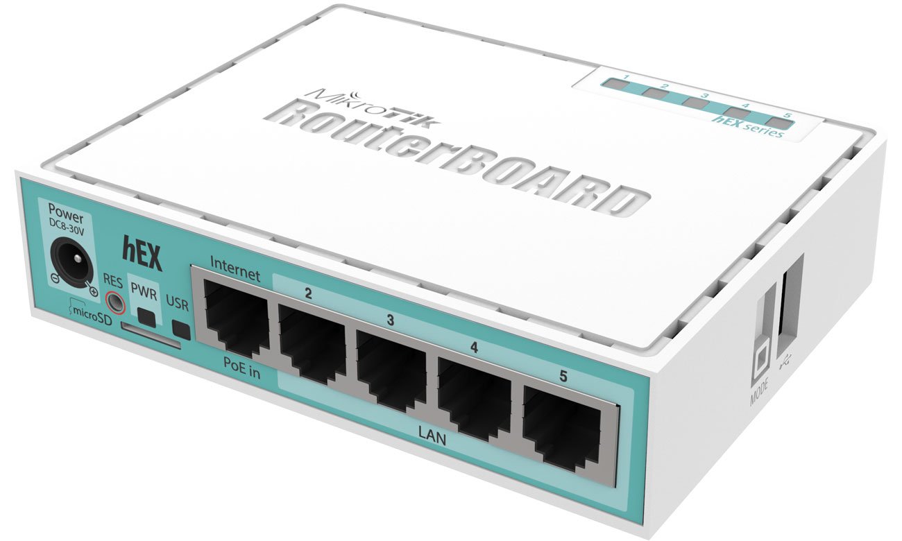 Роутер MikroTik hEX RB750Gr3