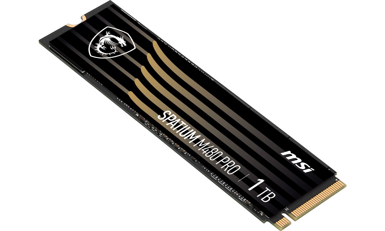 MSI Spatium M480 Pro Gen4 NVMe 1TB M.2 SSD - обзор