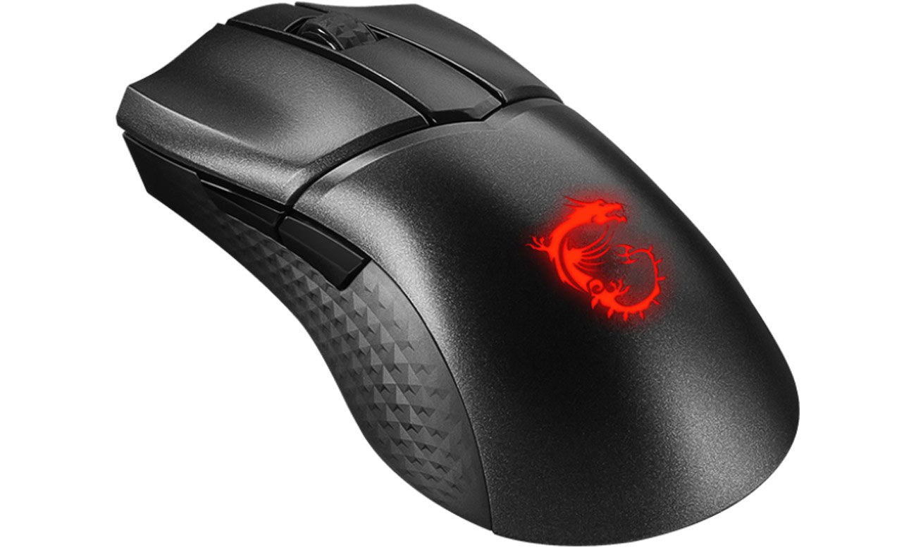 MSI CLUTCH GM31 LIGHTWEIGHT WIRELESS вид сверху