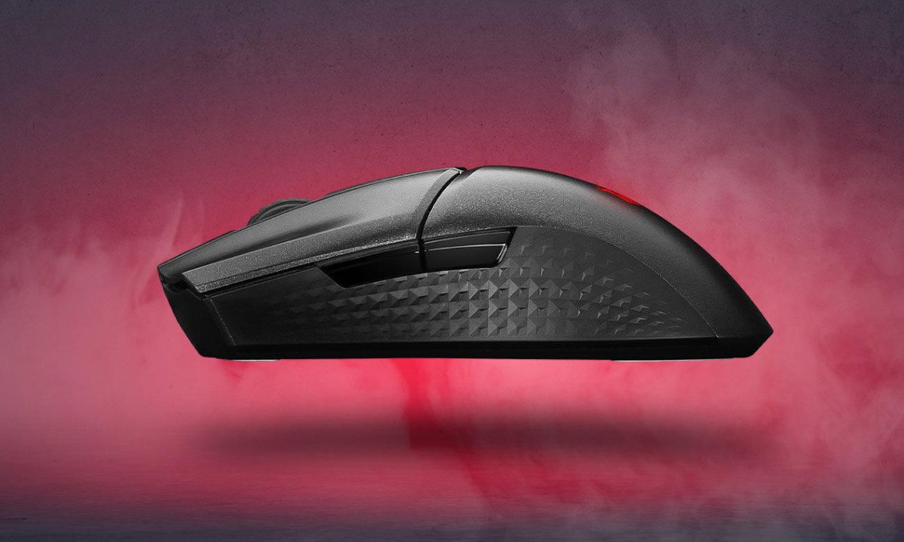 MSI CLUTCH GM31 LIGHTWEIGHT WIRELESS вид сбоку