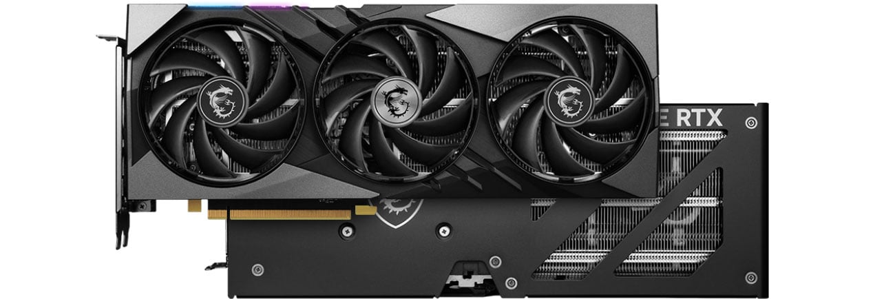 Охлаждение MSI GeForce RTX 4060 Ti Gaming X SLIM