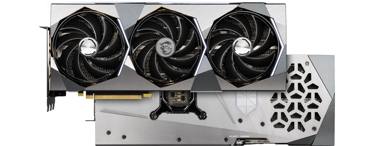 Охлаждение MSI GeForce RTX 4070 Ti SUPRIM