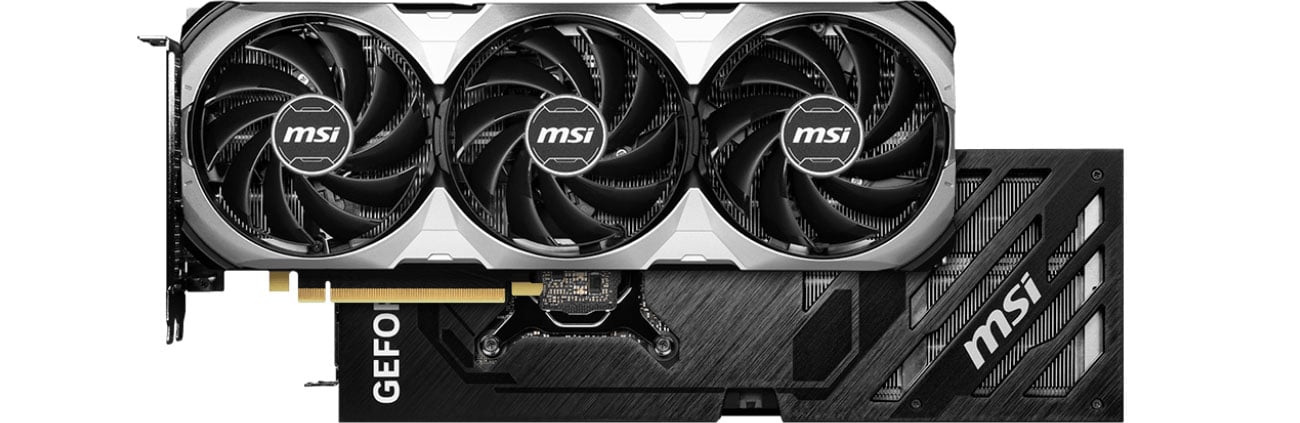 Охлаждение MSI GeForce RTX 4070 VENTUS 3X E OC