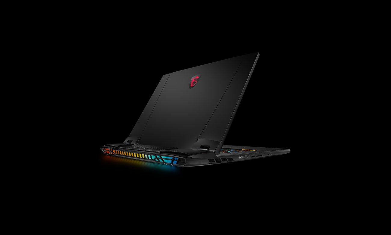 MSI GT77 ззаду