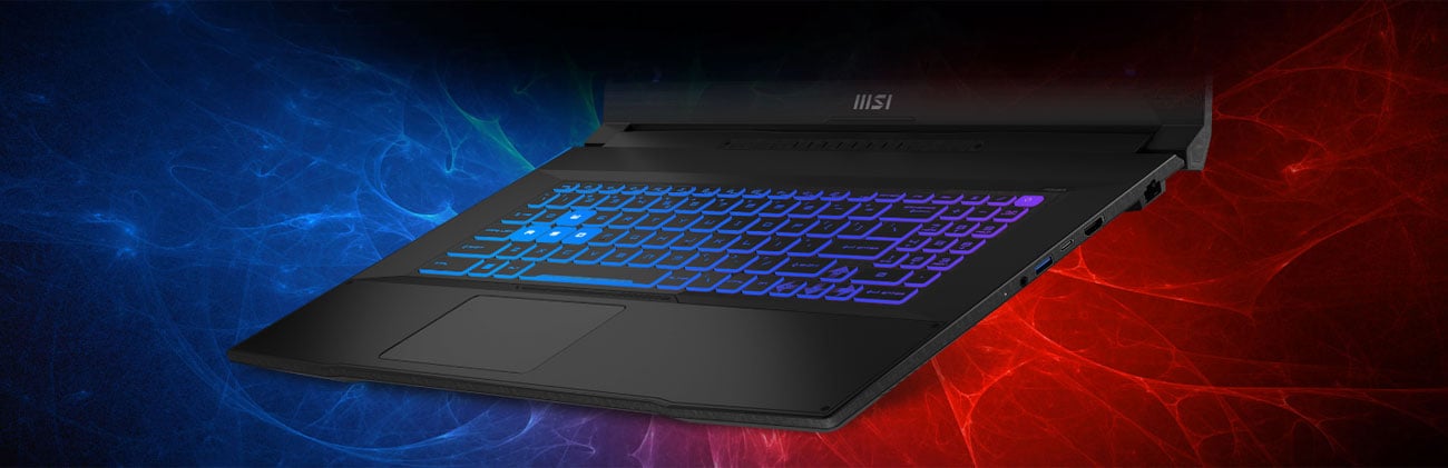 Клавіатура MSI Katana 17 з підсвічуванням