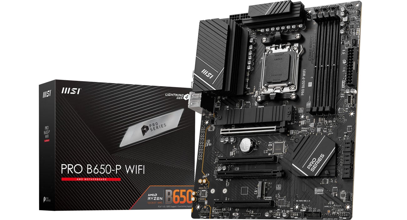 Коробка материнской платы MSI PRO B650-P WIFI