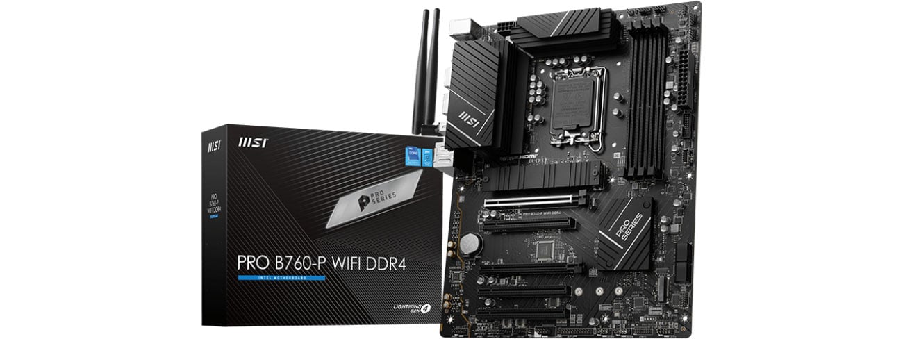 Коробка материнської плати MSI PRO B760-P WIFI DDR4