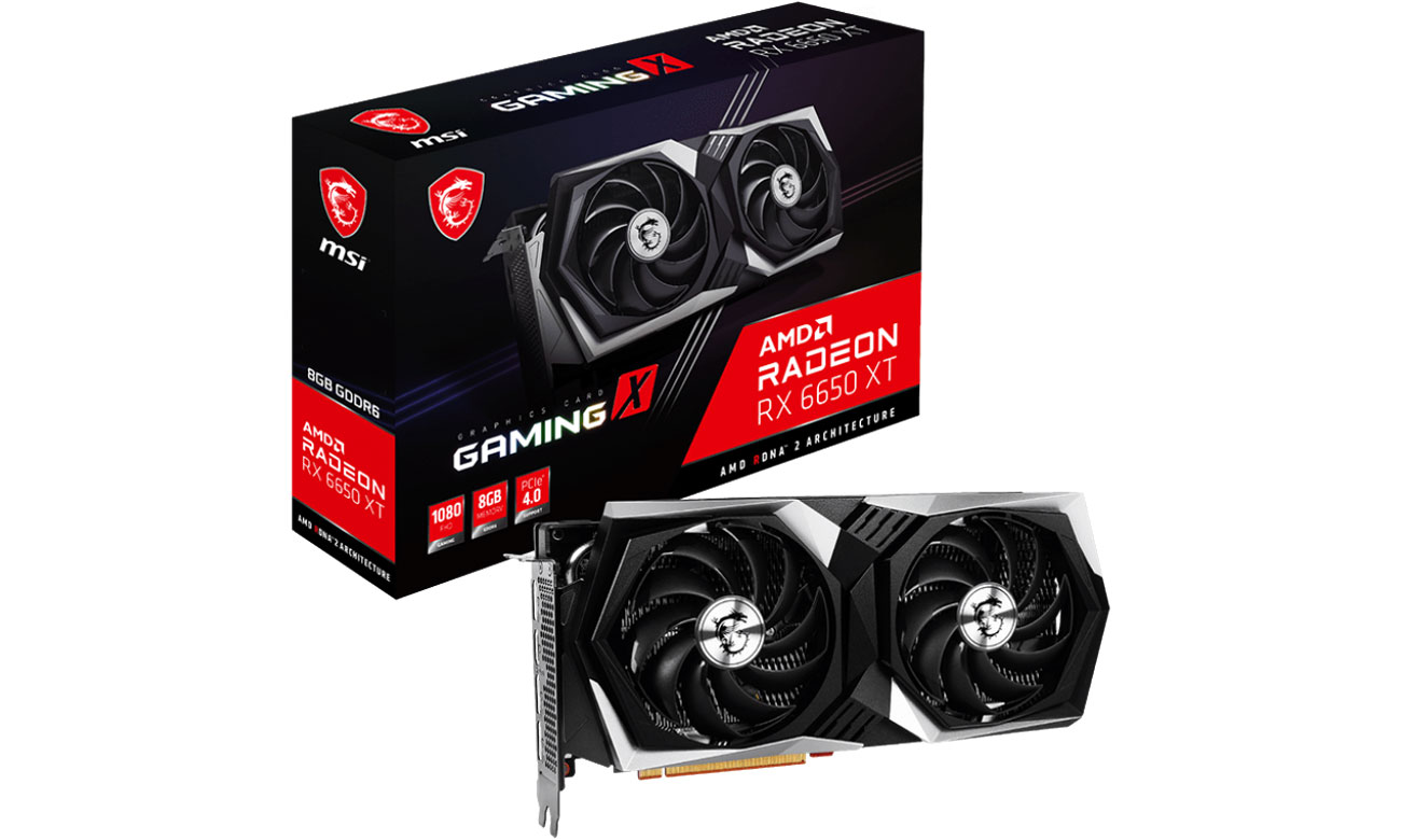 MSI Radeon RX 6650 XT GAMING X 8 ГБ GDDR6