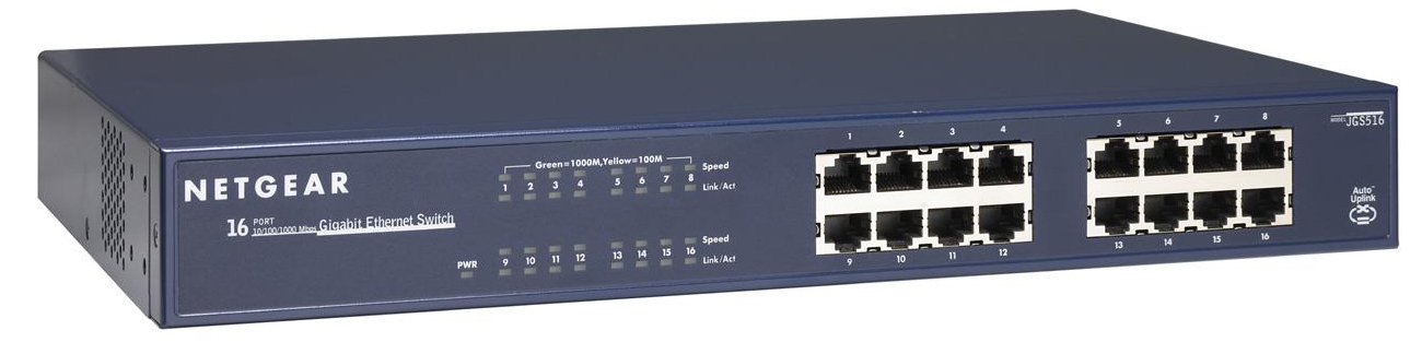 Коммутатор Netgear JGS516