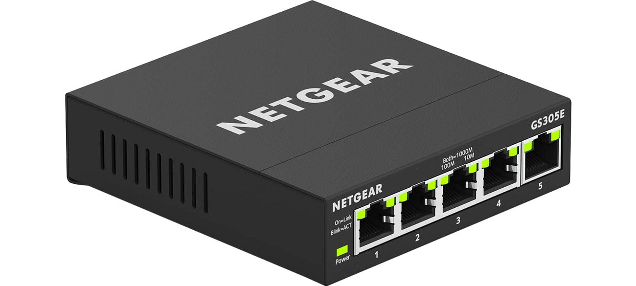 Коммутатор Netgear 5p GS305E (8x10/100/1000Mbit)