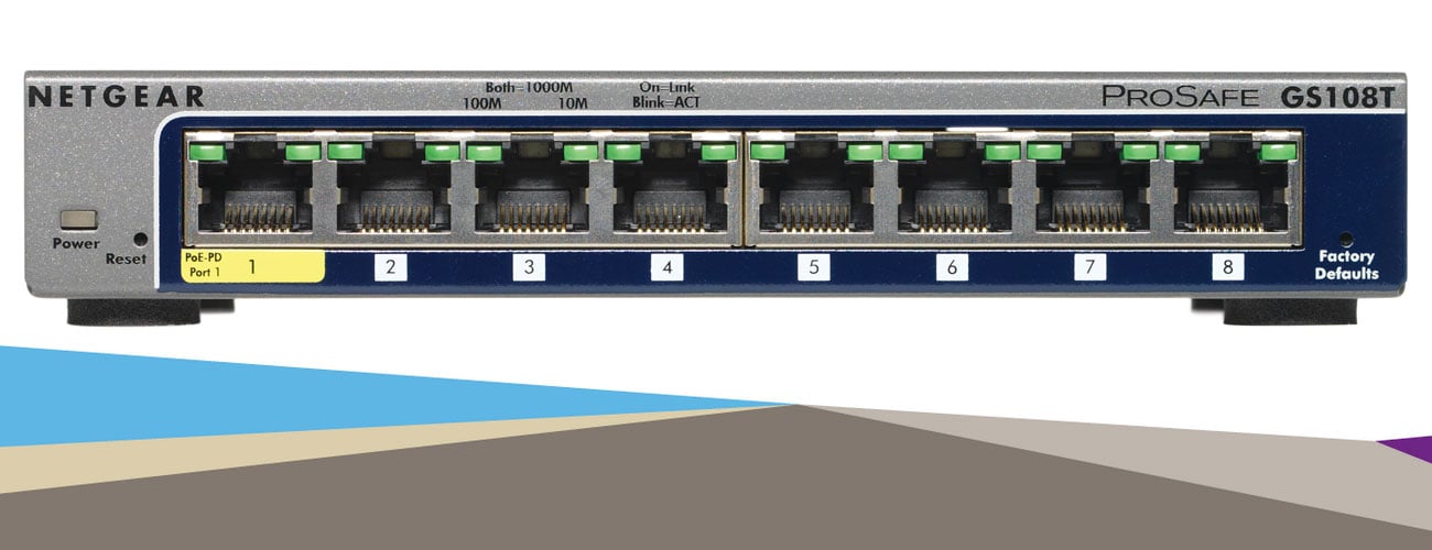 Netgear 8p GS108T-200GES