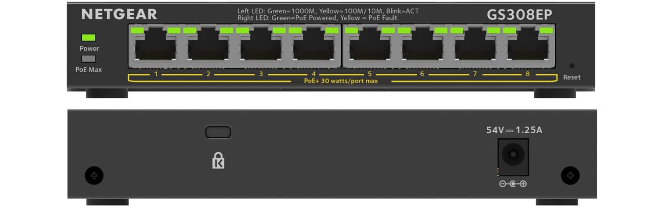 NetgearGS308EP