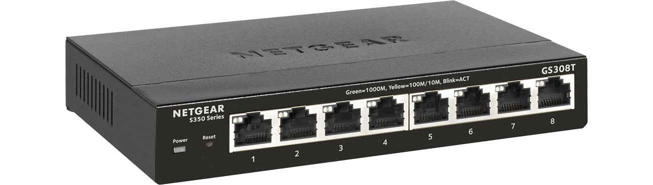 Коммутатор Netgear 8p GS308T-100PESS (8x10/100/1000Mbit)