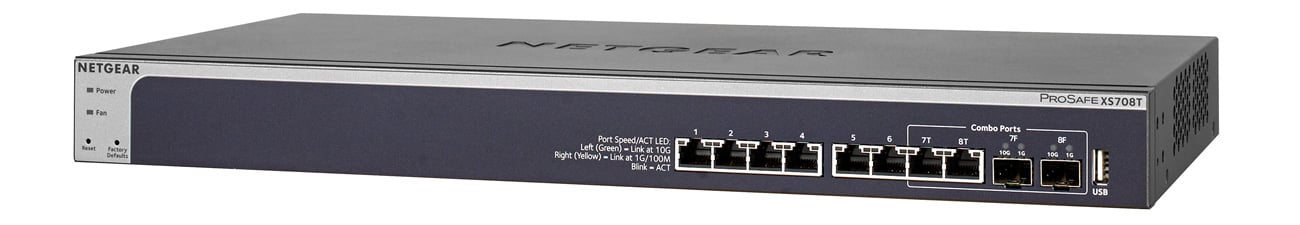 Комутатор Netgear 8p XS708T