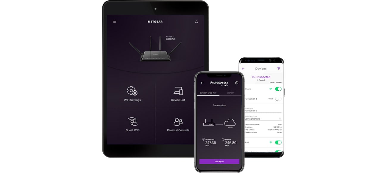 Приложение Netgear R6350 Nighthawk