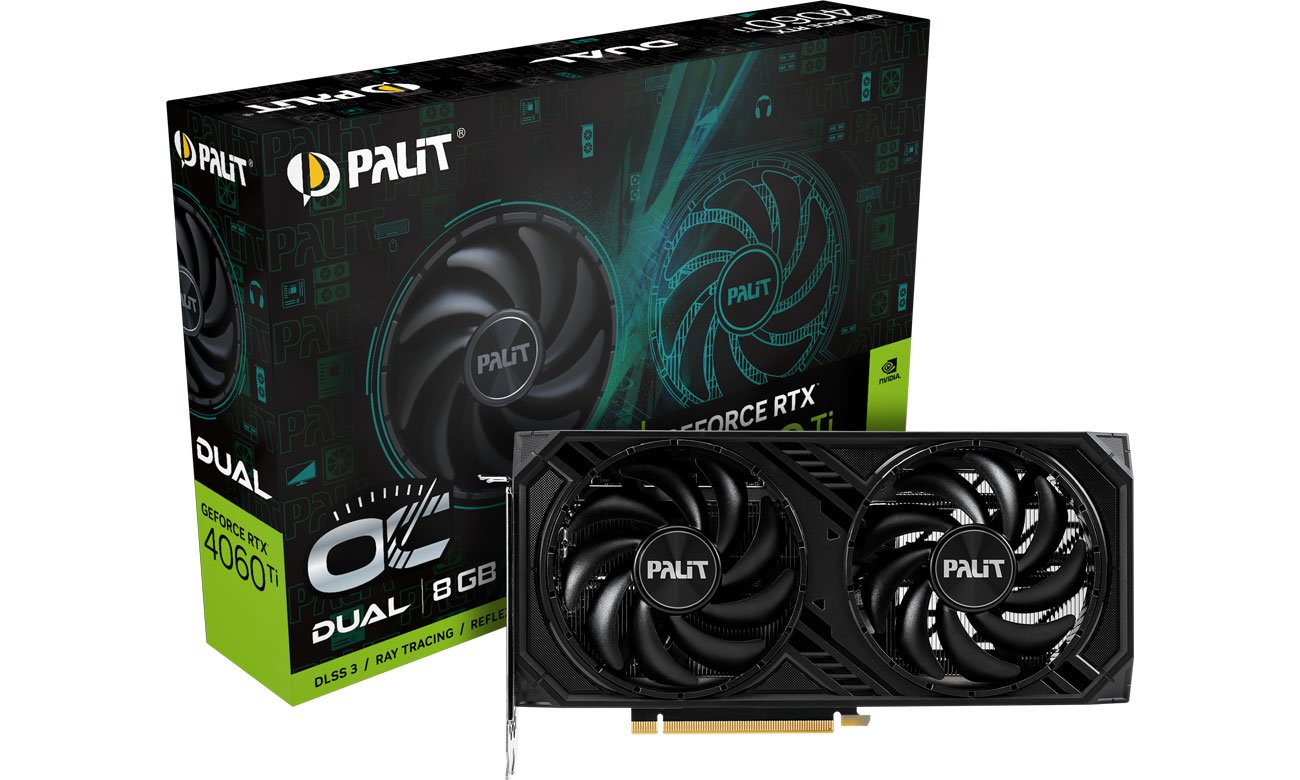 Palit GeForce RTX 4060 Ti Dual OC 8GB GDDR6