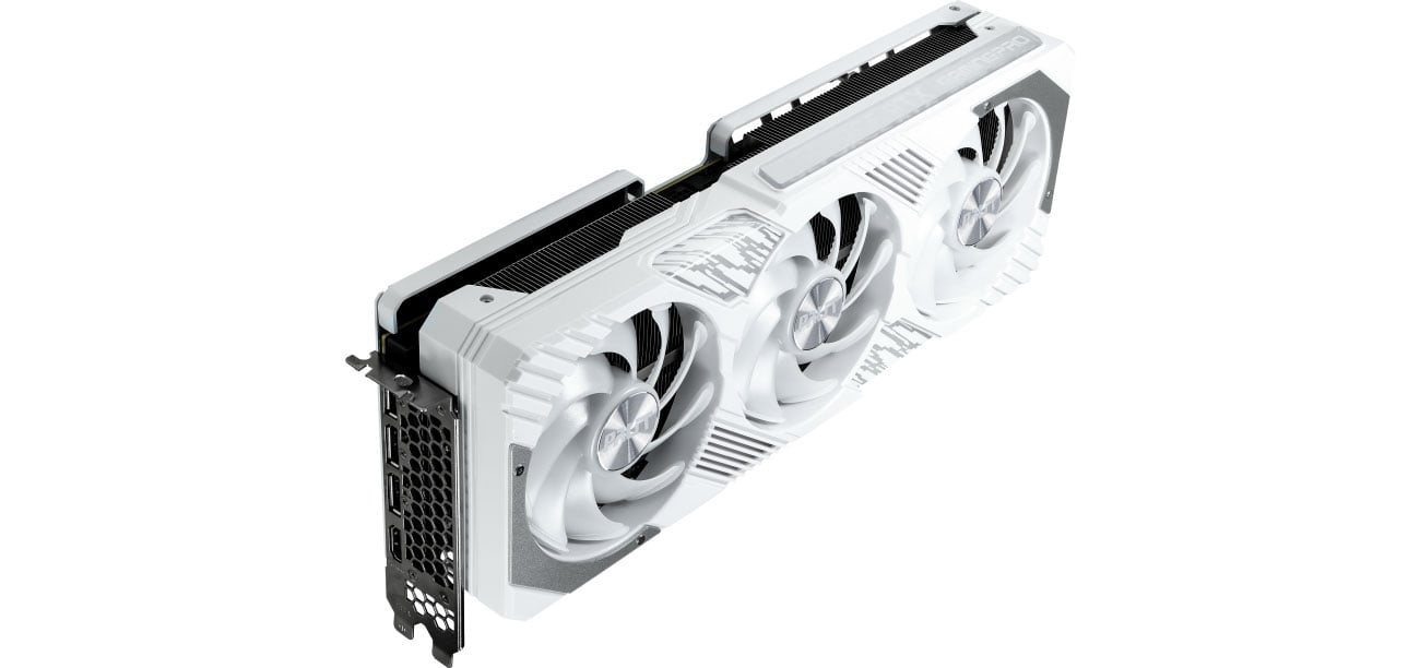 Охлаждение Palit GeForce RTX 4070 Ti GamingPro White OC