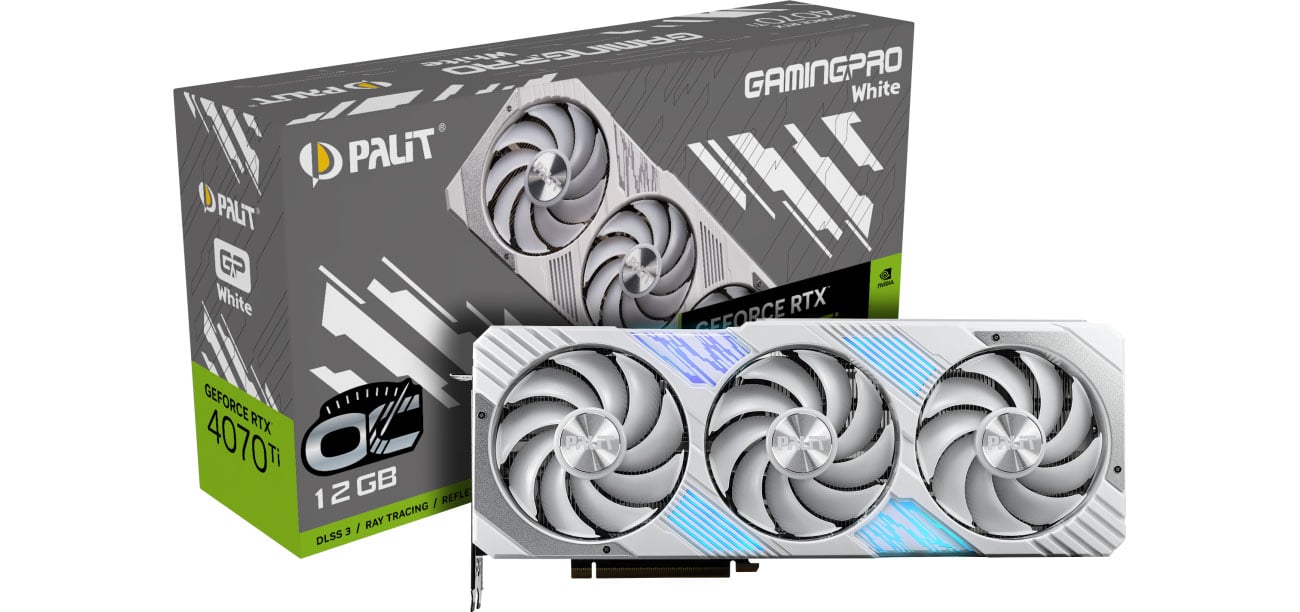 Palit GeForce RTX 4070 Ti GamingPro White OC 12GB GDDR6X