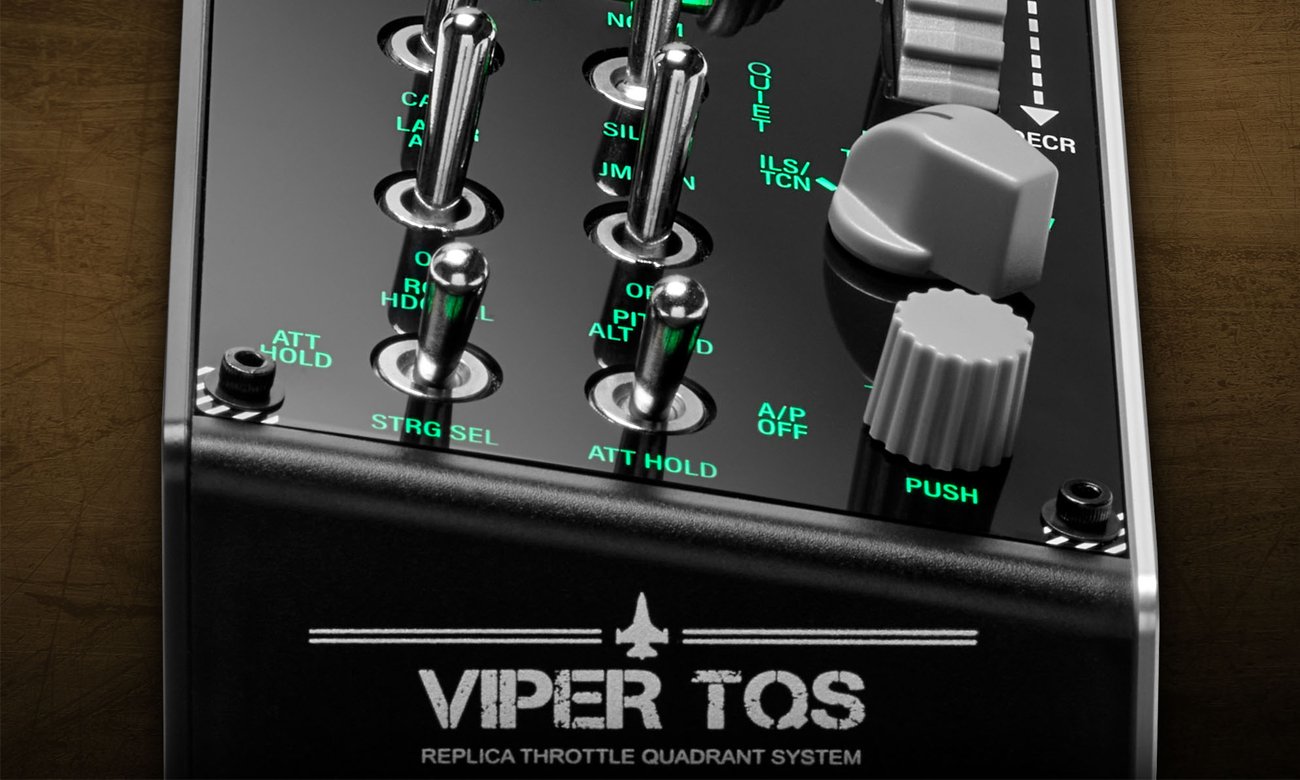 Реплика панели Thrustmaster Viper – графика стиля жизни