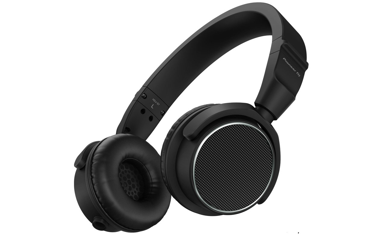 Навушники Pioneer HDJ-S7 DJ Headphones Black - кутовий вид спереду